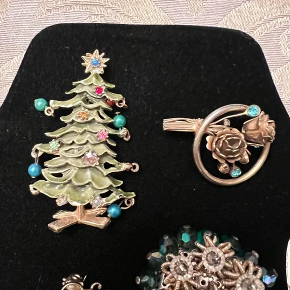 Lot of 11 vintage pins brooches - Picture 5 of 5